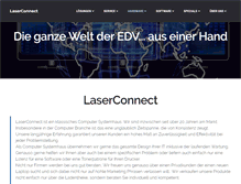 Tablet Screenshot of laserconnect.de